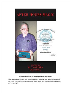 cover image of After Hours Magic